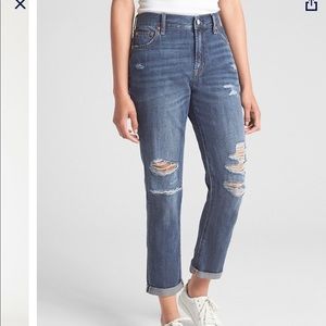 Wearlight Mid Rise Girlfriend Jean by Gap